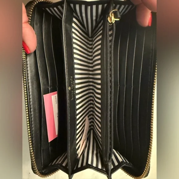 kate spade | Checking in Wallet (Printed Leather) - Picture 4 of 6